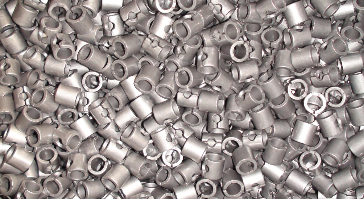 Stanzen von Metallprodukten