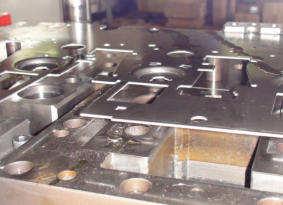 Großserienfertigung von gestanzten Metallprodukten