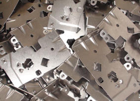 Großserienfertigung von gestanzten Metallprodukten