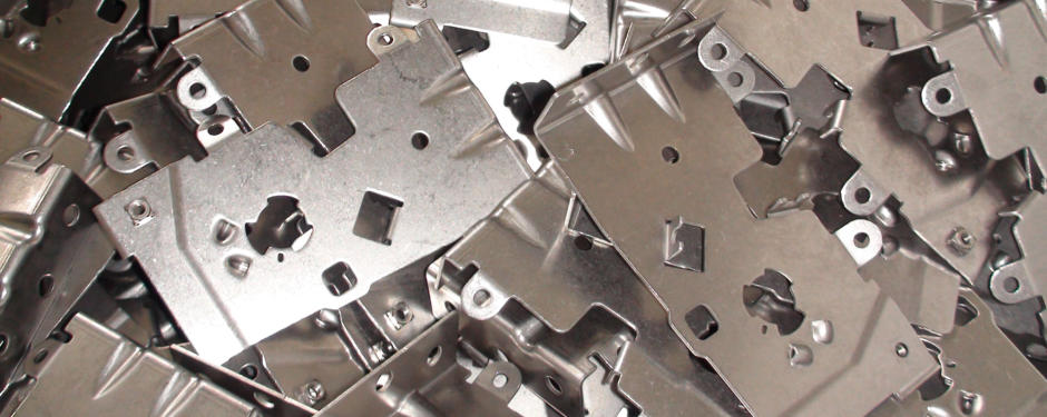 Stanzen von Metallprodukten